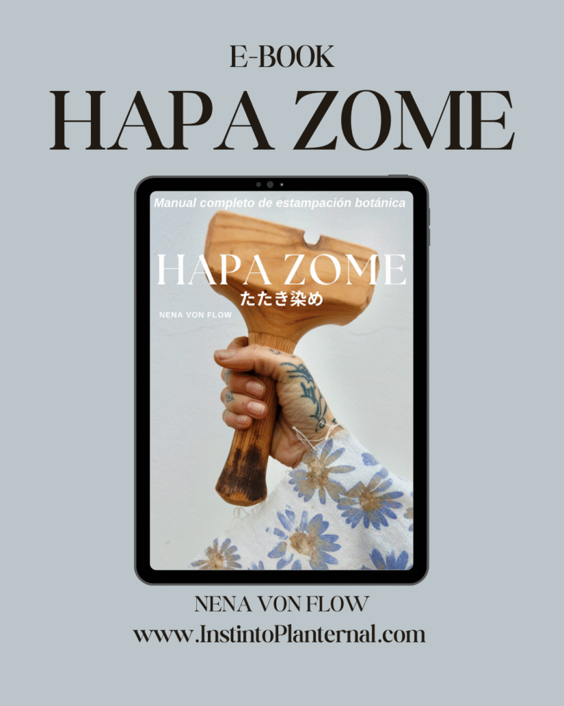 Ebook Hapa Zome: Manual completo de estampación botánica Ecoprint